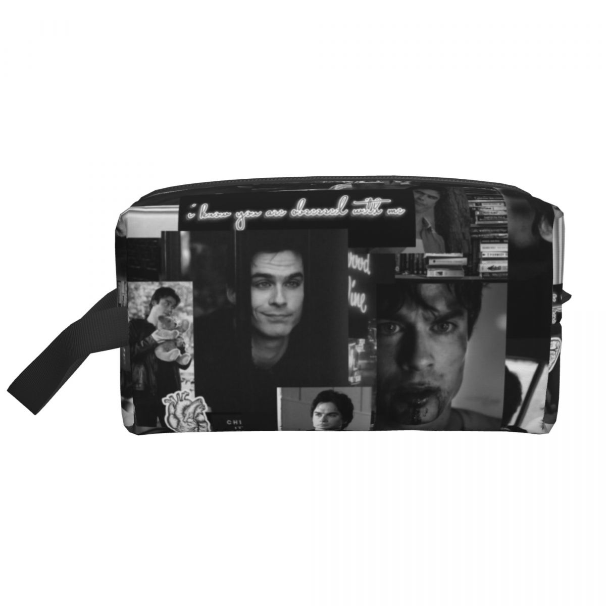 Beauty Makeup Diary - Borsa da toilette personalizzata Damon Salvatore