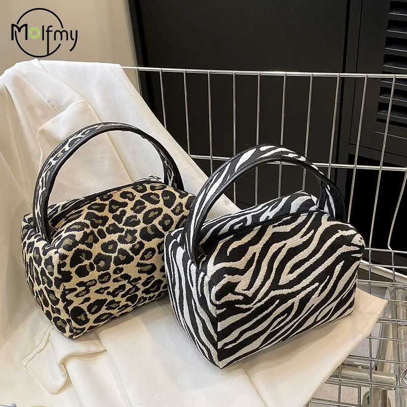Ysl Beauty Makeup Bag - Borsa per trucco leopardata Borsa per