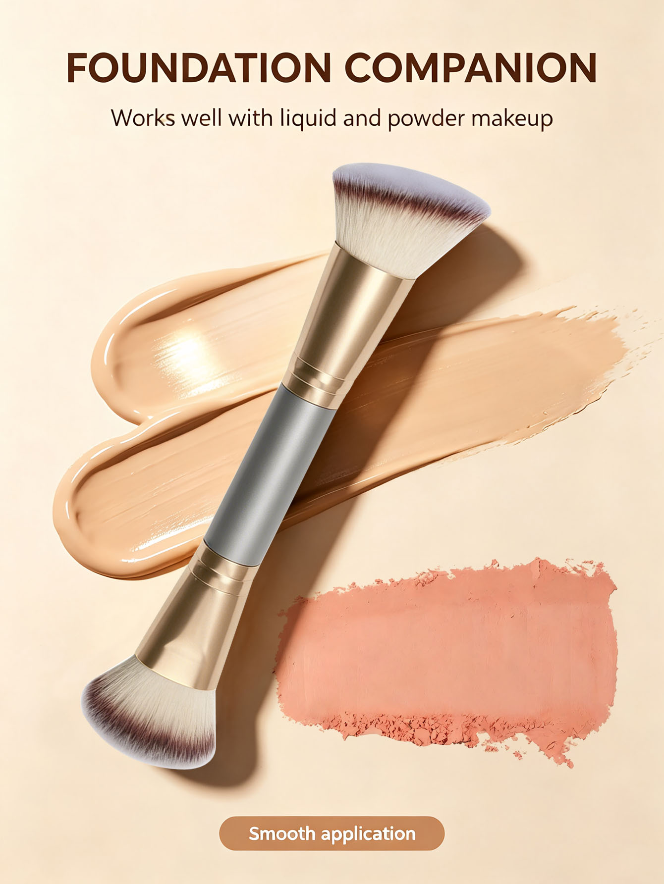 Pennello per fondotinta a dopp - Beauty Queen Makeup recensione e prezzo