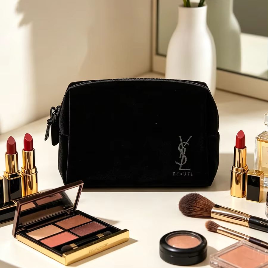 Borsa per cosmetici stampata n - Ysl Beauty Makeup Bag recensione e prezzo