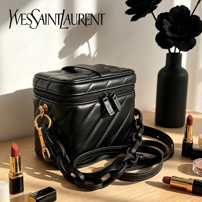 Borsa Yves Saint Laurent Nera  - Ysl Beauty Makeup Bag recensione e prezzo