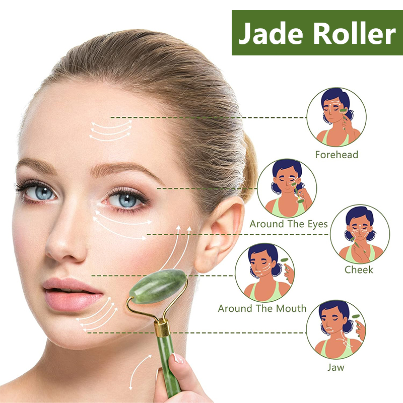 Rullo di giada naturale Viso G - Face Massager recensione e prezzo
