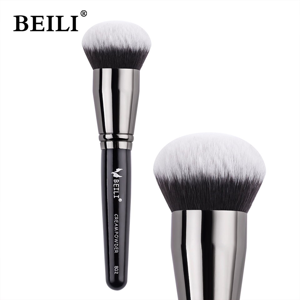 Pennello per fondotinta nero P - Beauty Queen Makeup recensione e prezzo