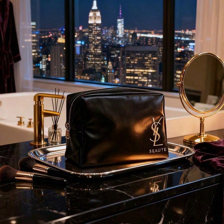 Borsa Cosmetica Classica Nera  - Ysl Beauty Makeup Bag recensione e prezzo
